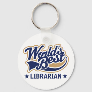 Werkt beste Librarian Gift Sleutelhanger