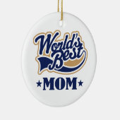 Werkt beste mam Ornament Keepomwille Gift (Rechts)