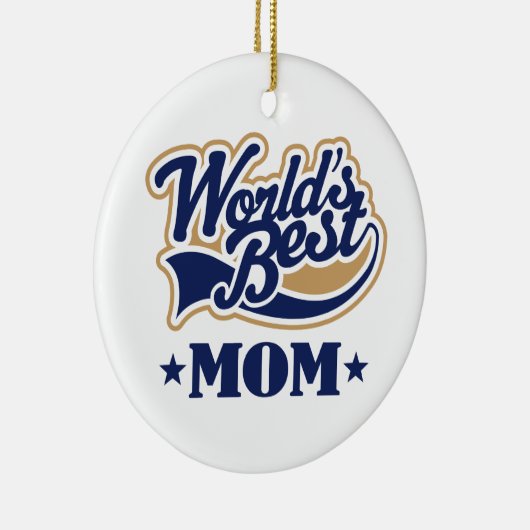 Werkt beste mam Ornament Keepomwille Gift (Rechts)