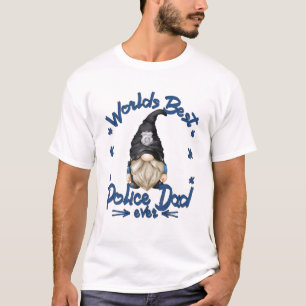 Werkt beste politievader ooit voor opa politie weg t-shirt
