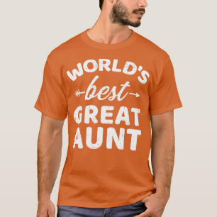 Werkt beste tante t-shirt