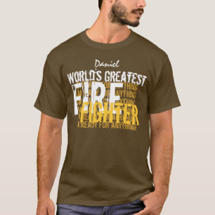 Werkt de grootste BRAND FIGHTER Aangepaste naam A0 T-shirt