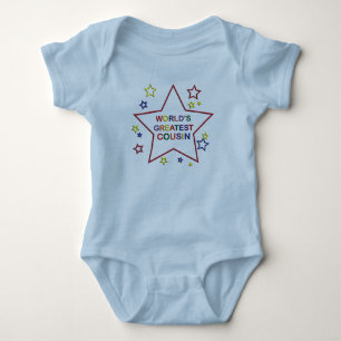 Werkt de grootste ster neef blauwe Baby Romper