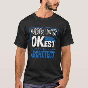 Werkt de Humor van de Architectuur van de Architec T-shirt