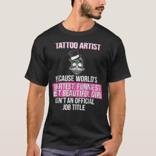 Werkt de slimste meest mooie Tattoo kunst T-shirt