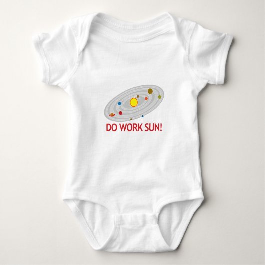 Werkt de zon wel! romper (Voorkant)