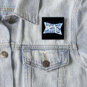Werkt goed met anderen vierkante button 5,1 cm (In situ)