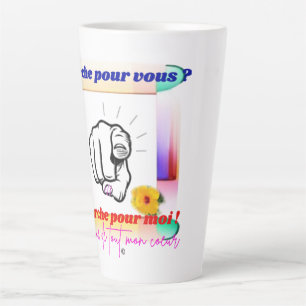 Werkt het voor jou? latte mok