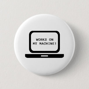Werkt op mijn machine ronde button 5,7 cm