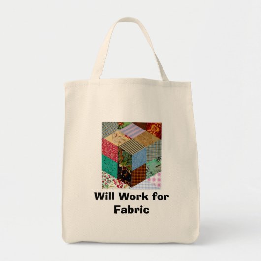 Werkt voor Fabric Bag Tote Bag (Voorkant)