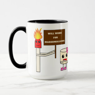 Werkt voor Marshmallows Mok