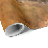 "Werkte over" Westerne kunst van Charles M Russell Cadeaupapier (Rol Hoek)