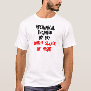 Werktuigbouwkundige Zombie Slayer T-shirt