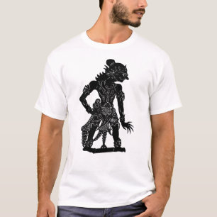 Werkudoro Wayang Kulit Poppen Schaduw T-shirt