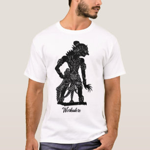 Werkudoro Wayang Kulit Poppen Schaduw T-shirt