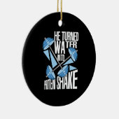 Werkuitval - Protein Shake Keramisch Ornament (Rechts)