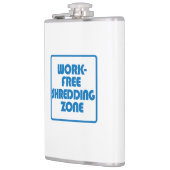 Werkvrije shredingszone heupfles (Links)