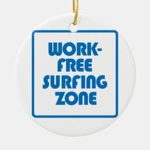 Werkvrije surfzone keramisch ornament