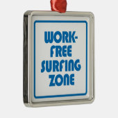 Werkvrije surfzone metalen ornament (Rechts)