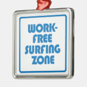 Werkvrije surfzone metalen ornament (Links)