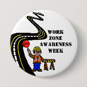 Werkzone Bewustmakingsweek Button (Voorkant)