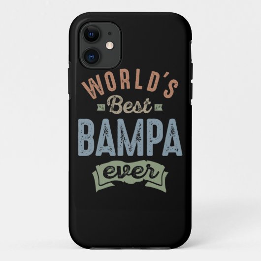 Werlds Best Bampa Case-Mate iPhone Case (Achterkant)