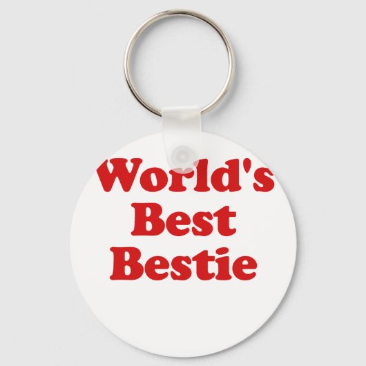 Werlds Best Bestie Sleutelhanger (Voorkant)