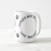 Werlling Best Dog Dad Koffiemok (Voorkant rechts)