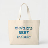 Werlling Beste Bubbie Grote Tote Bag (Voorkant)