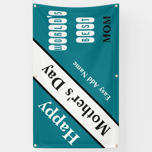 Werlling Beste mama Spandoek (Verticaal)