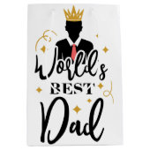 Werlling Beste pap Medium Gift Bag Medium Cadeauzakje (Voorkant)