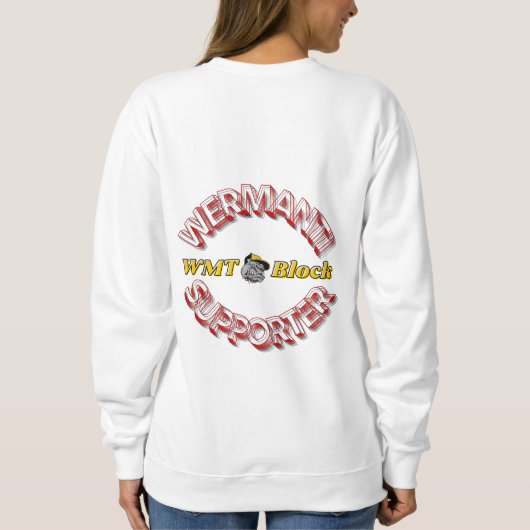 Wermanti-Supporter Basic Sweatshirt (Dos)