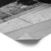 Werner von Bran en de Saturn V-raket Poster (Hoek)