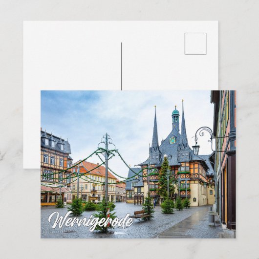 Wernigerode, Duitsland Briefkaart (Voorkant / Achterkant)