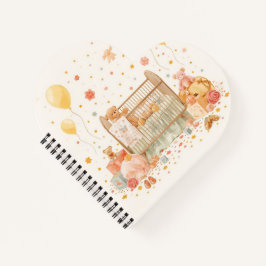 Werp kussen notitieboek