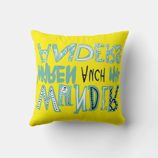 Werp kussen Wunder waren auch mal anders Duits (Achterkant)