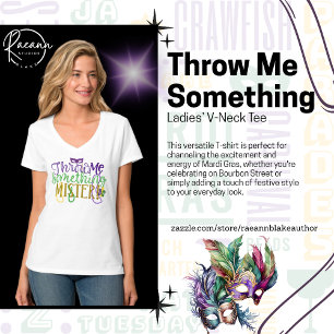 "Werp me iets toe, meneer" Mardi Gras T-shirt
