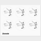 Werp Ronde Sticker (Vel)