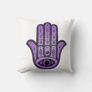 Werpkussen met Hamsa-handontwerp Kussen