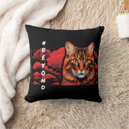 Werpkussen met leuk kattenontwerp voor kattenliefh kussen