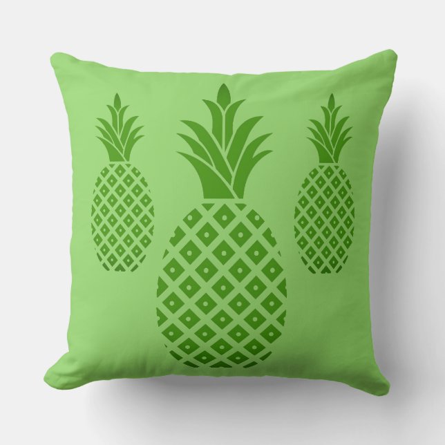 Werpkussen-pineapples Kussen (Voorkant)