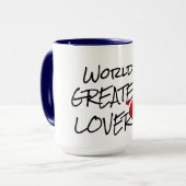 werpt het grootste liefhebber van een schattige mo mok (Voorkant links)