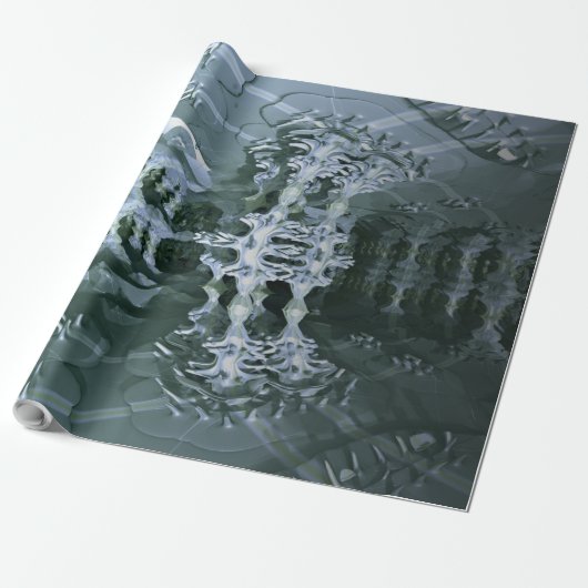 wervel cadeaupapier (Uitgerold)