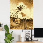 Werveldenslagmachine Poster (Thuiskantoor)