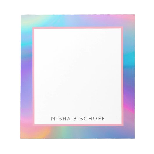 wervelend spectrum notitieblok (Voorkant)