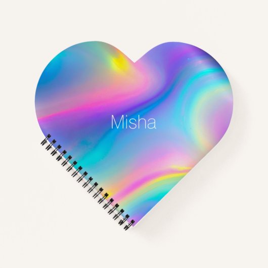 wervelend spectrum notitieboek (Voorkant)