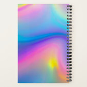 wervelend spectrum notitieboek (Achterkant)