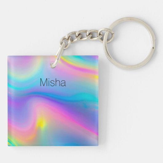 wervelend spectrum sleutelhanger (Achterkant)