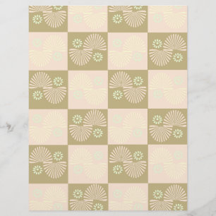 Wervelende cirkel Scrapbook papier