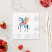 wervelende eenhoorn servet (Insitu)
